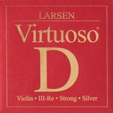 Larsen Virtuoso D zilver, meervezelig nylon sterk