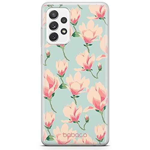 ERT GROUP mobiel telefoonhoesje voor Samsung A53 5G origineel en officieel erkend Babaco patroon Flowers 016 optimaal aangepast aan de vorm van de mobiele telefoon, hoesje is gemaakt van TPU