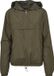 Urban Classics Basic Windrunner Dames Windbreaker - olijf - S