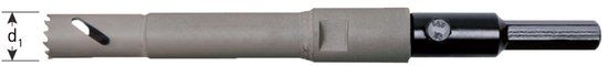 Rotec BiM-Co rolluik-doorvoerboor, kunststof, 8-12tpi, Ø 19,0 x 90 mm