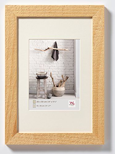 Walther Design HO824H Home Holzrahmen, 18x24 cm, natur