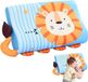 Unyqoos Coussin ergonomique pour enfant avec mousse à mémoire de forme, 45 x 27 cm, motif Lion