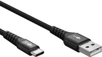 Goobay USB-A naar USB-C Kabel - 2 meter - Zwart
