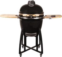 Patton Kamado Premium houtskool barbecue / zwart / Keramisch / rond
