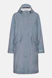Ilse Jacobsen Martens Fashion Group B.V. Lange Softshell Regenjas DAYBREAK03B Vrouwen Grey Blue Polyester Waterafstotend
