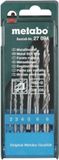 Metabo jeu de 6 forets à métaux HSS-Co 627119000