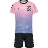 Hummel Hmlshimmer Set Pink Nectar Katoen Kindersportset