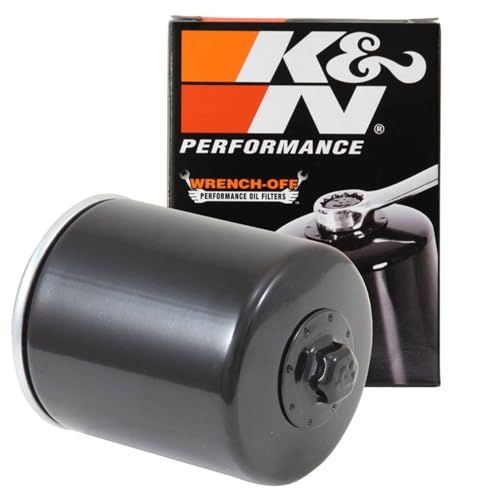K&N Powersports Oliefilter - Opschroeffilter 74x94mm compatibel met Harley Davidson, Buell (KN-171B)