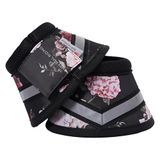 Imperial Riding Hefklokken IRH Reflective, 3M-reflectoren, schokbeschermend, robuuste klittenbandsluiting, veilig en duurzaam voor training en uitstapjes, fower print, M