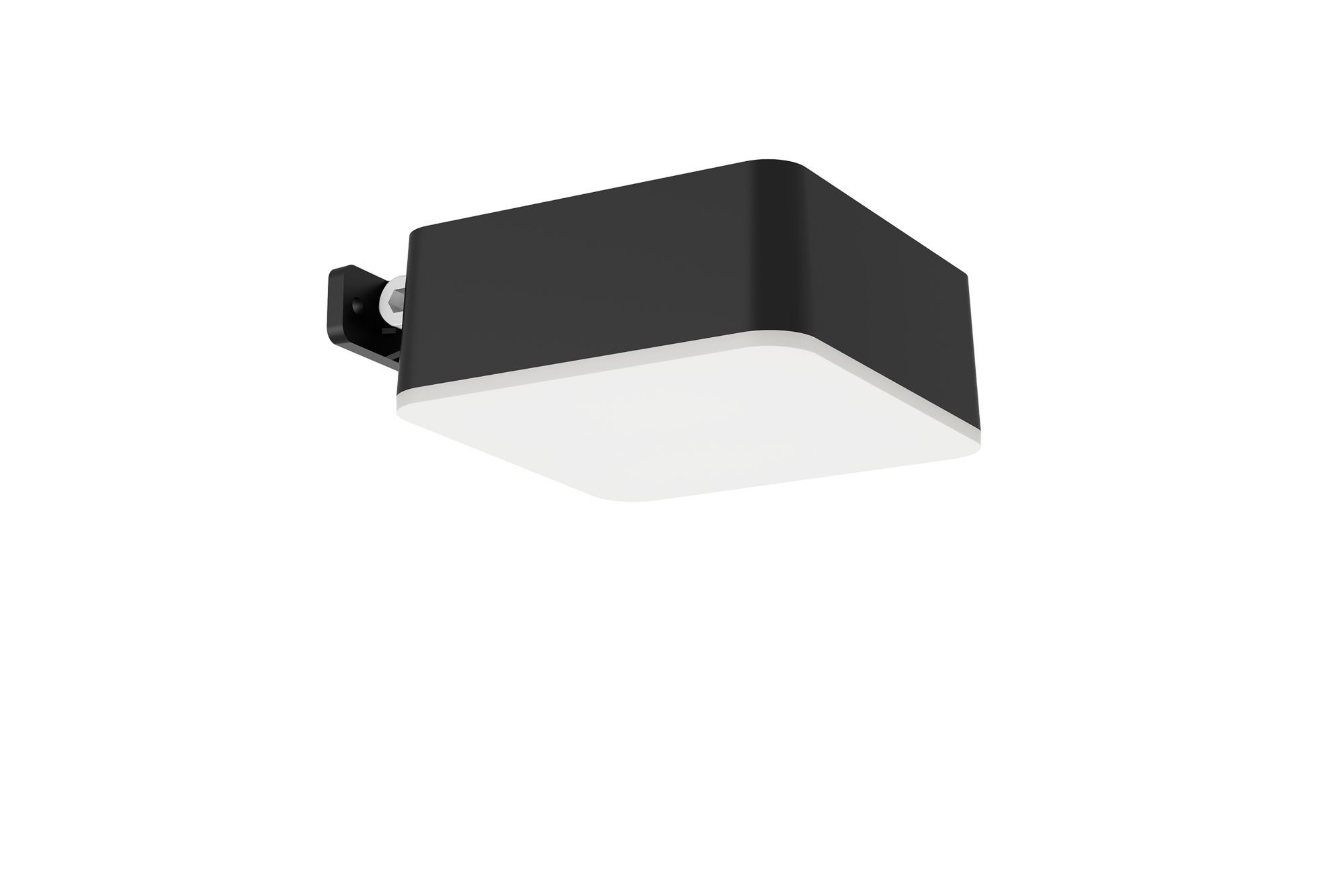 Philips Vynce Solar LED Outdoor Wall Light - Black