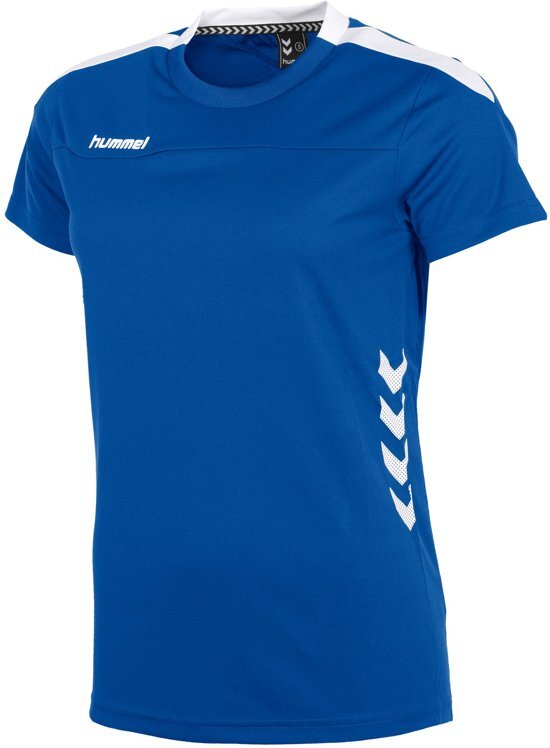 Hummel Valencia T-Shirt Ladies Sportshirt Dames - Royal-White