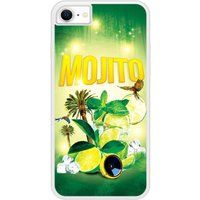 Mojito Forest Siliconen hoesje compatibel met iPhone SE 2020, Apple iPhone SE 2022