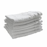 LOBERON Gastendoekje set van 6 Bourogne wit