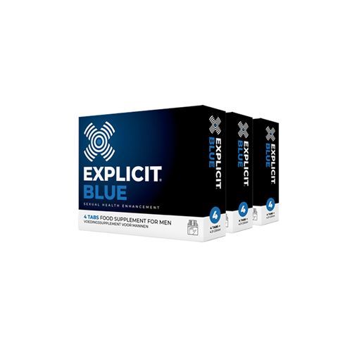 Explicit Blue erectiepil 12 stuks