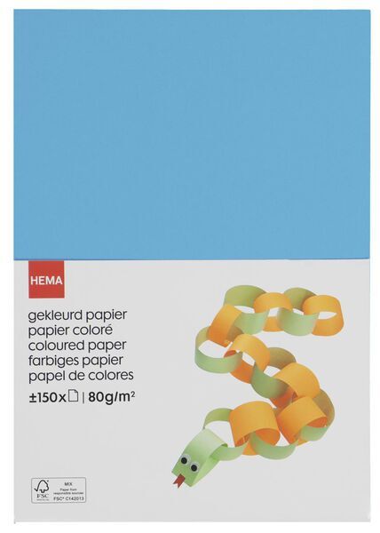 HEMA Gekleurd Papier - 150 Stuks