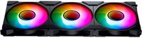 Phanteks M25 Gen2 PWM Reverse Airflow D-RGB 120mm Ventilator 3 Eenheden Veelkleurig