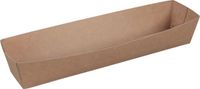White label Bak | Karton + kleicoating | A16 | 185x35x33mm | bruin | 100 stuks