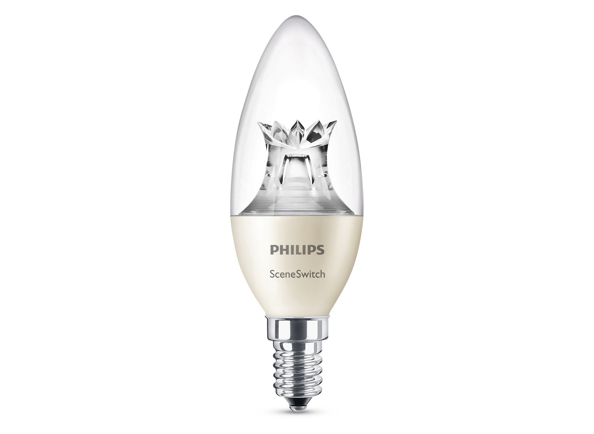 Philips LED Kaarslamp - 6W - E14 - 470lm - 2700K - Helder