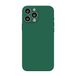 Fresnour iPhone 13 Pro 6,1-inch hoes, bumper, transparant, krasbestendige achterkant (zwart-groen)