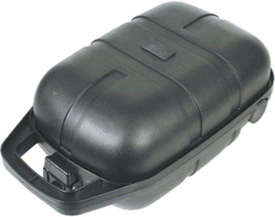 Pletscher Bike suitcase - Zwart - Achter - 12L - Kunststof