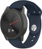 By Qubix - Sportbandje voor Huawei Watch GT 4 / GT 5 (41mm) & GT 5 Pro (42mm) - Navy - Large