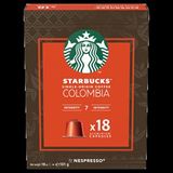 Starbucks Nespresso Colombia capsules X18