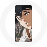 Maniacase Hoesje voor Samsung Galaxy A32 5G Aanval van de Titanen Levi Ackerman Poster