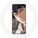 Maniacase Hoesje voor Samsung Galaxy A32 5G Aanval van de Titanen Levi Ackerman Poster