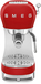 Smeg ECF02RDEU Espressomachine - Rood - Handmatig - 1.1L - 15 Bar