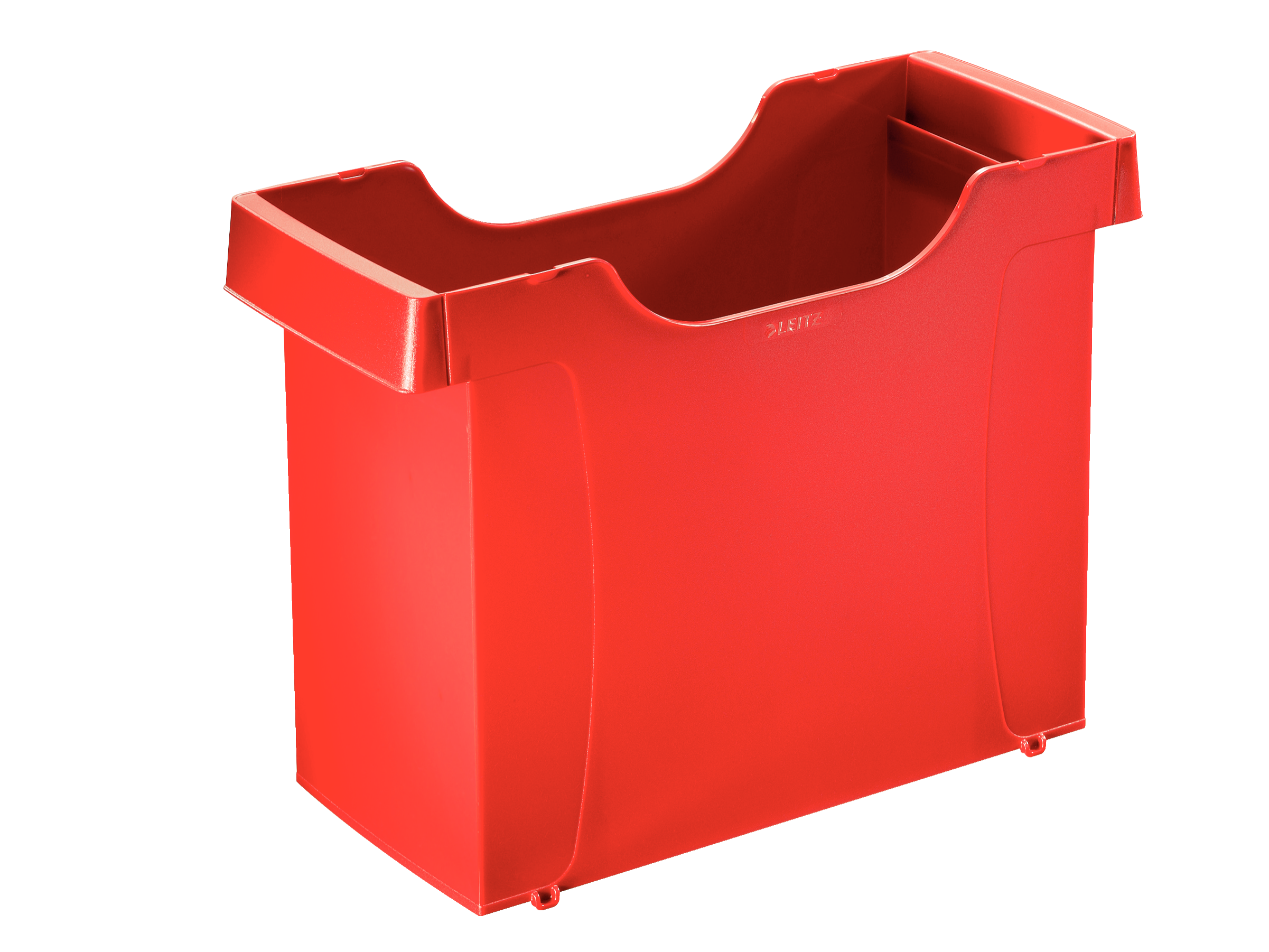 Leitz Plus - Tijdschriftenhouder - Rood - Polystyreen
