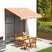Maison Exclusive - Pièce de rechange pour store, jaune et orange, 300x250 cm, polyester