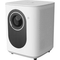 Aiorber Beamer, 1080P, Dual-band Wifi en Bluetooth 5.0, Wifi-projectie voor Mobiele Telefoons, Draagbaar, Wit