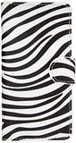LD Case LD Case A001116 beschermhoes voor Samsung Alpha G850, jeans-look, zebrapatroon