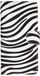 LD Case LD Case A001116 beschermhoes voor Samsung Alpha G850, jeans-look, zebrapatroon