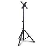 Pyle TV Standaard - TV Statief - Draagbare Televisie Stand met Verstelbare Hoogte - Televisie Tripod - Opvouwbare Beugel - Geschikt voor LCD LED Flatscreen - Draagvermogen van 10 kg