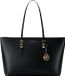 Michael Kors Quinn Large Shopper - Femme - Cuir - Noir