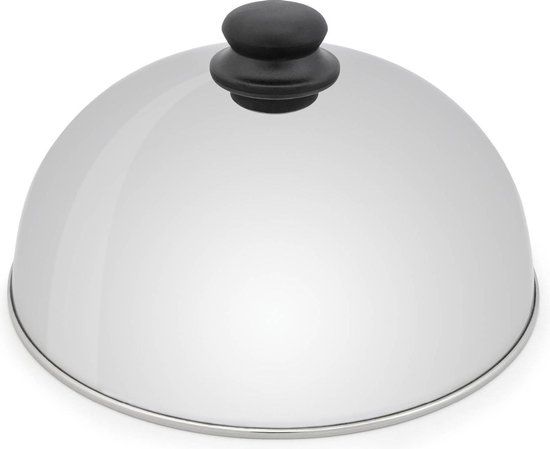 Barbecook Barbecue deksel - Ø 30cm - RVS