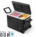 VEVOR Compressor Koelbox 80L, Autokoelkast met Handvat, App-bediening & Wielen, 12V/24V DC, 100-240V AC, -20°C tot 20°C