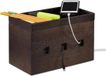Merkloos Relaxdays Kabelbox Bamboe