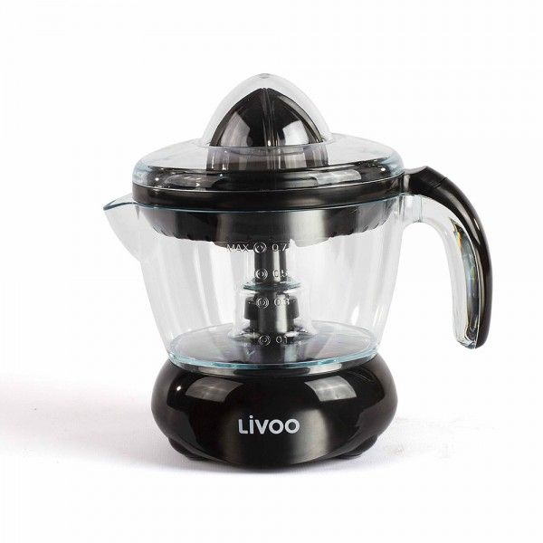 Livoo DOD131N Slowjuicer - 25W - Zwart/Transparant