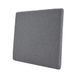 Amazon Basics Zitkussen, traagschuim, 37,6 x 38 x 3 cm, vierkant, grijs