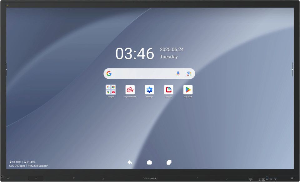 ViewSonic IFP8663-2C 86" 4K PCAP-touchscreen met EDLA-certificering
