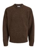 JACK & JONES Trui 'JJESOHO OLLIE' bruin gemêleerd