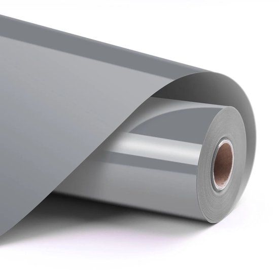 LOKLiK Permanent Adhesive Vinyl Glossy - Silver - 30.5 x 180 cm
