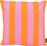 Gek op Kussens! Streep Oranje/Roze Kussenhoes | 45 x 45 cm | Katoen/Polyester