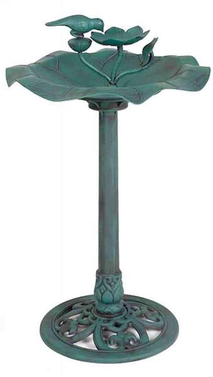 Waterschaal voor tuinvogels in kunststof