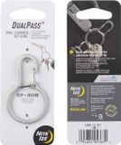 Nite Ize DualPass Sleutelring Zilver