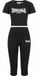 Lonsdale London IXWORTH Dames Trainingspak - Zwart - L