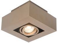 Artdelight Spot Bosco 1 lichts 14 x 14 cm champagne