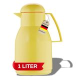 Helios Top kunststof thermoskan, geel, 1 liter